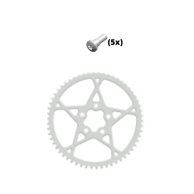 Pièce Apollo BE11-006 — Driven Sprocket 420-58T