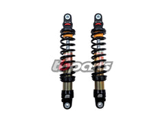 Juego de amortiguador trasero DNM, negro - 330 mm - CT70 K0-82 - TBW1363