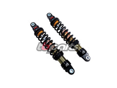 Juego de amortiguador trasero DNM, negro - 330 mm - CT70 K0-82 - TBW1363