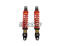 Juego de amortiguador trasero DNM, rojo - 330 mm - CT70 K0-82 - TBW1364