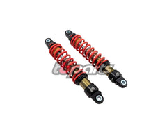 Juego de amortiguador trasero DNM, rojo - 330 mm - CT70 K0-82 - TBW1364