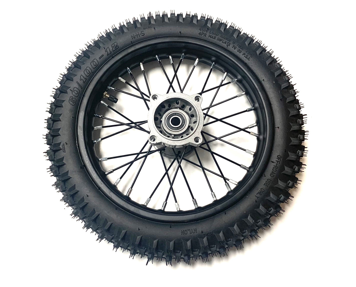 Pièce Apollo 342-608 — COMPLETE FRONT WHEEL 2.50-12