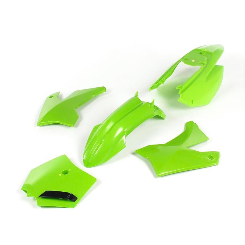 Juego de plásticos Complete RFZ VERDE — 375-504G