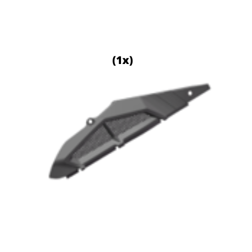 Pièce Apollo BE11-054 — Right trim panel of the controller