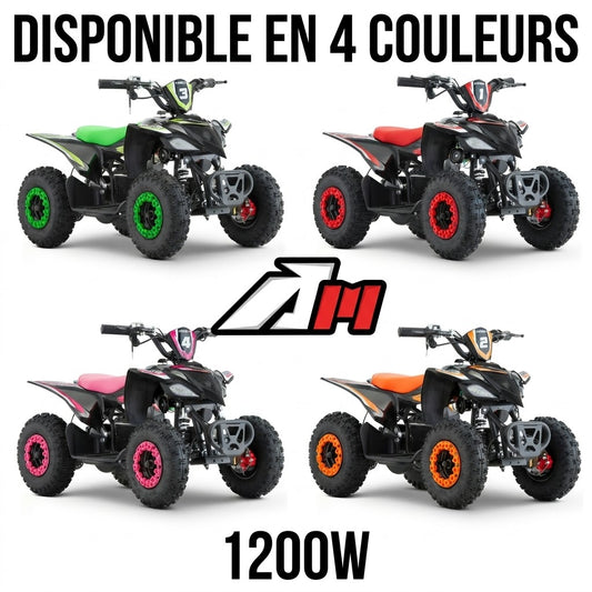 Quad Électrique - Apollo HIRO COBRA 1200W