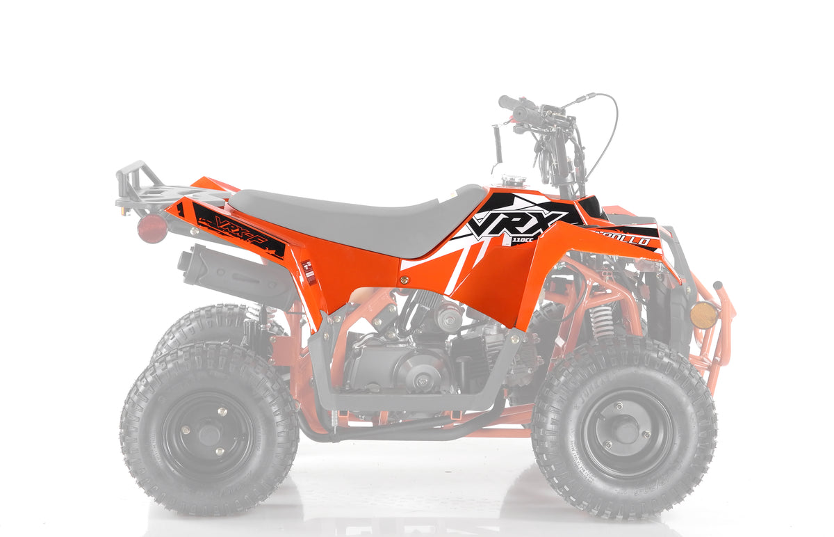 Pièce Apollo 010-515-BK-OR — PLASTIC SET BLACK/ORANGE