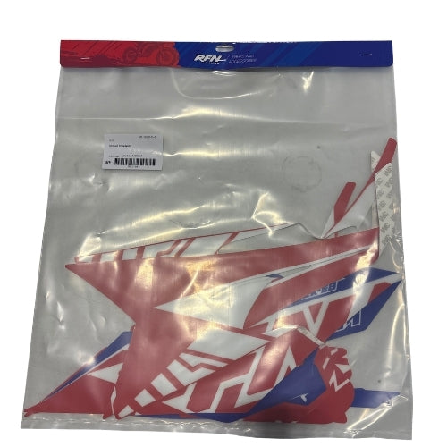 Pièce Apollo BE13-081 — Complete stickers kit (blue & red)