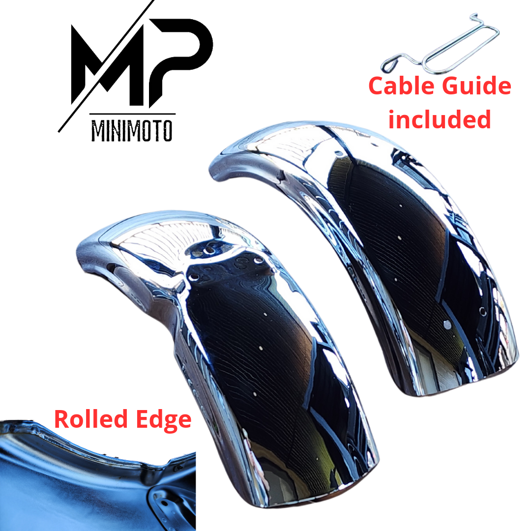 Rolled Edge Front-rear chrome fender for CT70 K0~78 and CT70H HK0-HK1