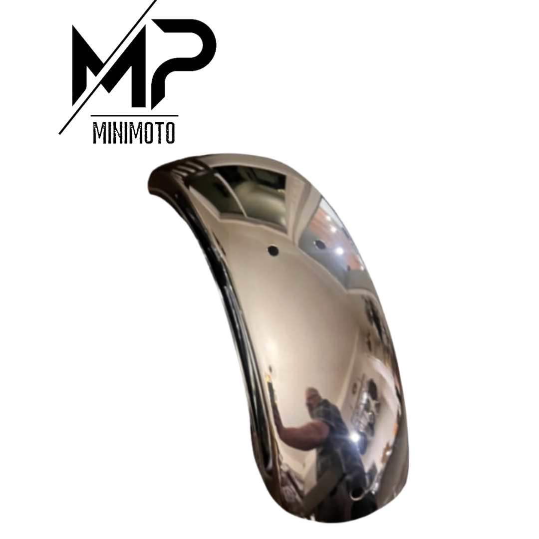 Guardabarros delantero-trasero cromado para CT70 K0~78 y CT70H HK0-HK1