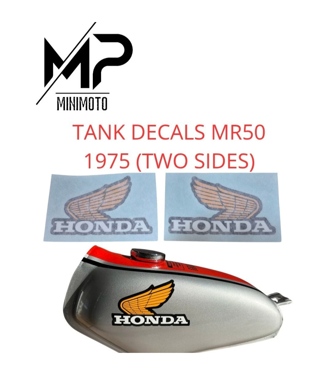 Honda MR50 1975 Side Decals