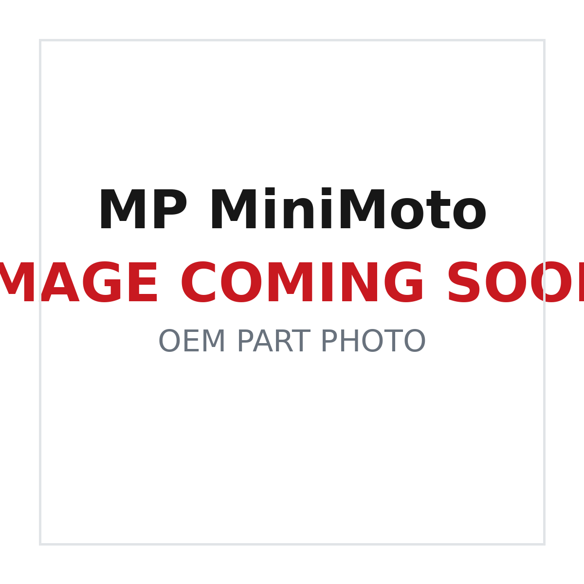 MP MiniMoto — Image coming soon — OEM P/N 14541-035-010