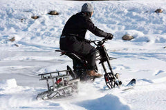 Riding Times GT73 Pro snow track kit in winter