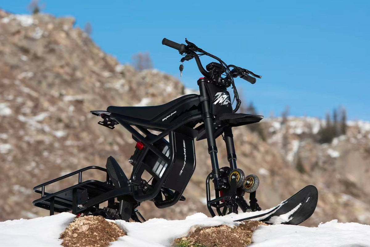 Riding Times GT54 Pro snow track kit in winter