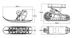 Riding Times Snow Track Kit technical specifications